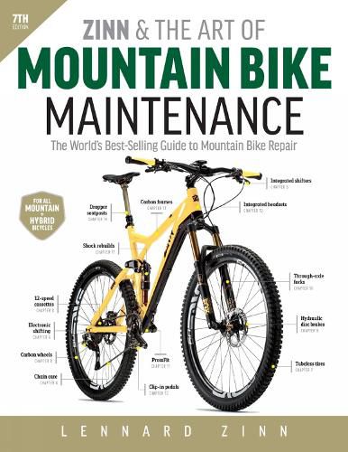 Cover image for Zinn and the Art of Mountain Bike Maintenance, 7th Edition