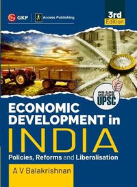 Cover image for Economic Development in India (Policies, Reforms and Liberalisation) 3ed by GKP/Access