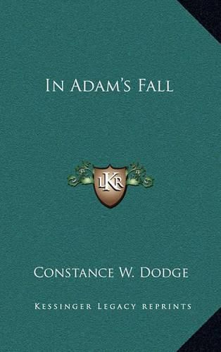 Cover image for In Adam's Fall