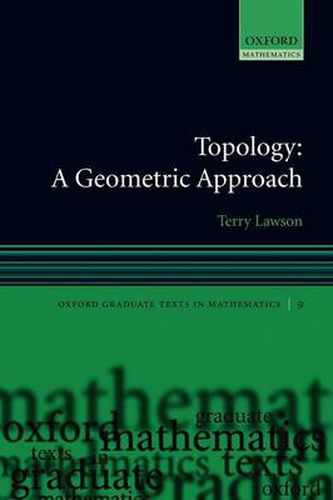 Cover image for Topology: A Geometric Approach