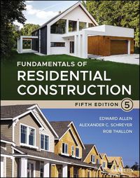 Cover image for Fundamentals of Residential Construction, Fifth Ed ition