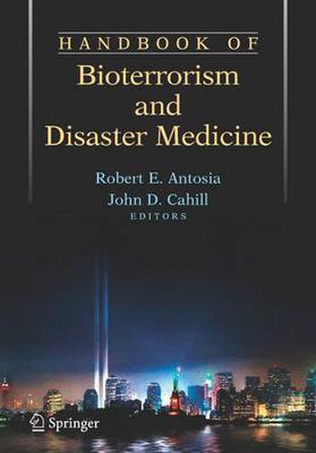 Cover image for Handbook of Bioterrorism and Disaster Medicine