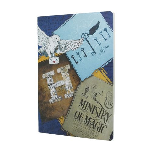 Cover image for Moments of Magic (Harry Potter Collection) A4 Lined Cahier