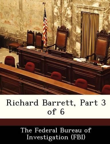 Cover image for Richard Barrett, Part 3 of 6