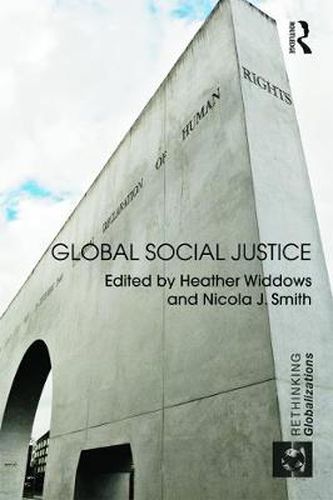Cover image for Global Social Justice
