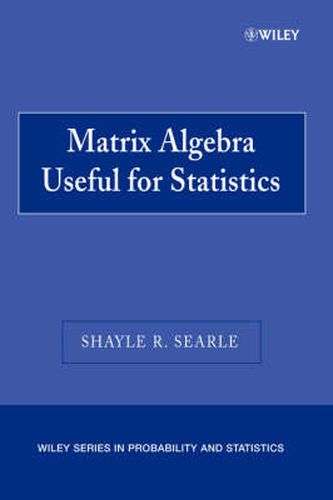 Cover image for Matrix Algebra Useful for Statistics