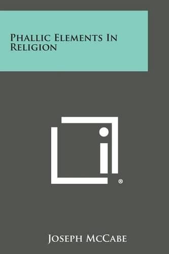 Cover image for Phallic Elements in Religion