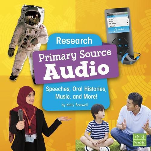 Cover image for Primary Source Audio: Speeches, Oral Histories, Music, and More!