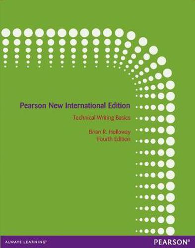 Technical Writing Basics: Pearson New International Edition