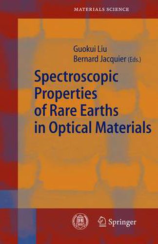 Cover image for Spectroscopic Properties of Rare Earths in Optical Materials