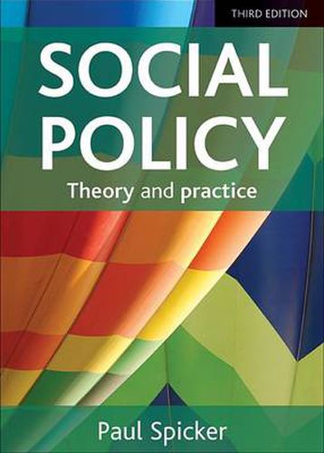 Cover image for Social Policy: Theory and Practice