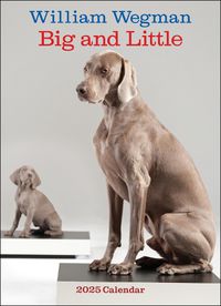 Cover image for William Wegman Big and Little 2025 Wall Calendar