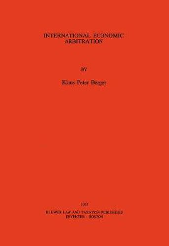 Cover image for International Economic Arbitration