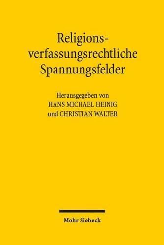 Cover image for Religionsverfassungsrechtliche Spannungsfelder