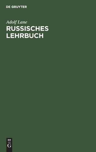 Cover image for Russisches Lehrbuch