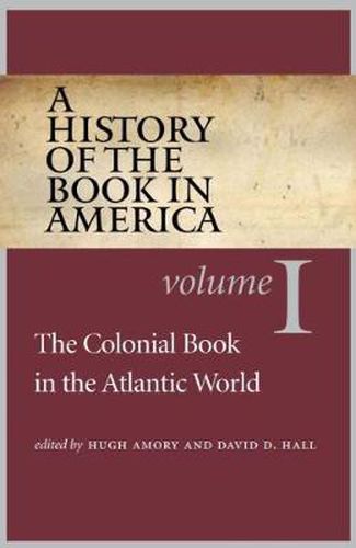 Cover image for A History of the Book in America