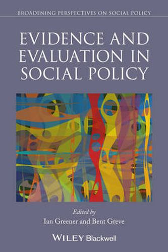 Cover image for Evidence and Evaluation in Social Policy