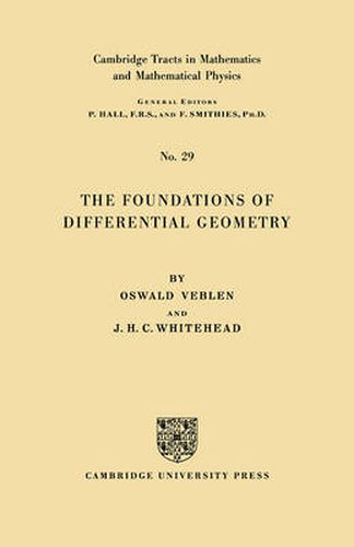 Cover image for The Foundations of Differential Geometry