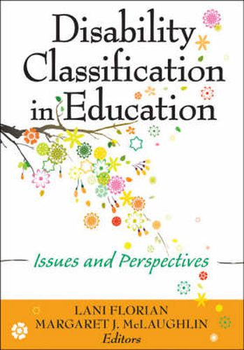 Cover image for Disability Classification in Education: Issues and Perspectives