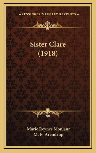 Cover image for Sister Clare (1918)