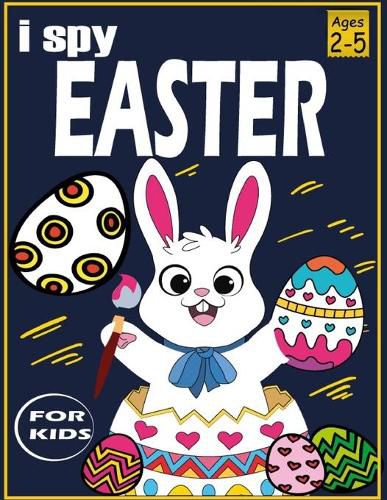 Cover image for i spy easter book for kids 2-5