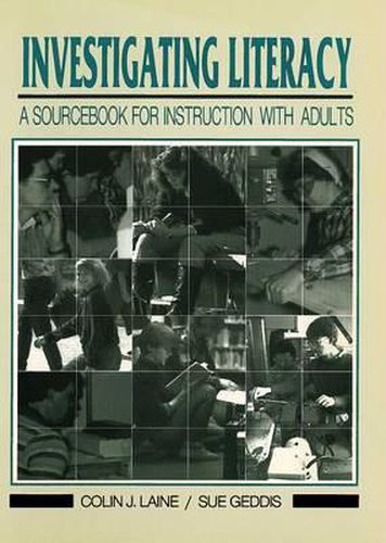 Cover image for Investigating Literacy: A Sourcebook for Instruction with Adults
