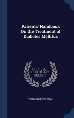 Patients' Handbook on the Treatment of Diabetes Mellitus