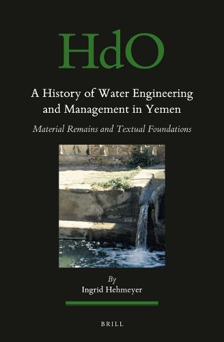 Cover image for A History of Water Engineering and Management in Yemen