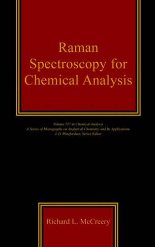 Cover image for Raman Spectroscopy for Chemical Analysis