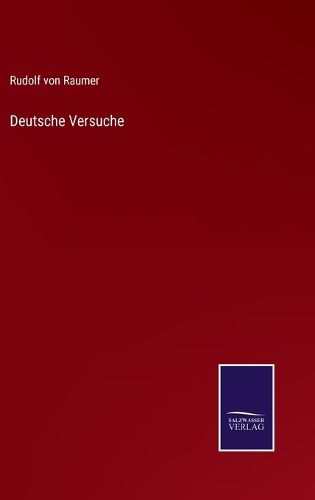 Cover image for Deutsche Versuche