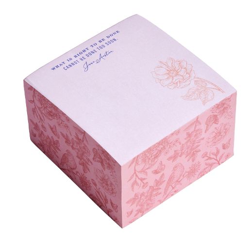 Cover image for Jane Austen: What Is Right To Be Done Memo Cube