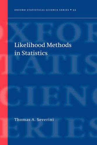 Cover image for Likelihood Methods in Statistics