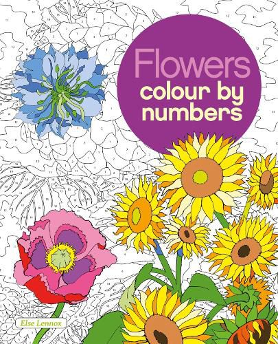 Cover image for Flowers Colour by Numbers