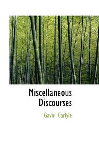 Cover image for Miscellaneous Discourses