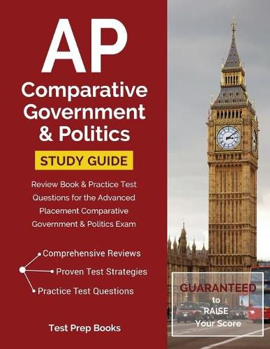 Cover image for AP Comparative Government and Politics Study Guide: Review Book & Practice Test Questions for the Advanced Placement Comparative Government & Politics Exam