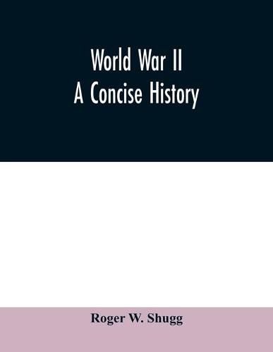 Cover image for World War II: A Concise History
