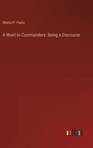 Cover image for A Word to Commanders