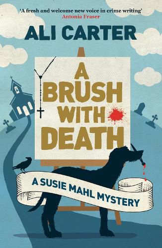 Cover image for A Brush with Death: A Susie Mahl Mystery