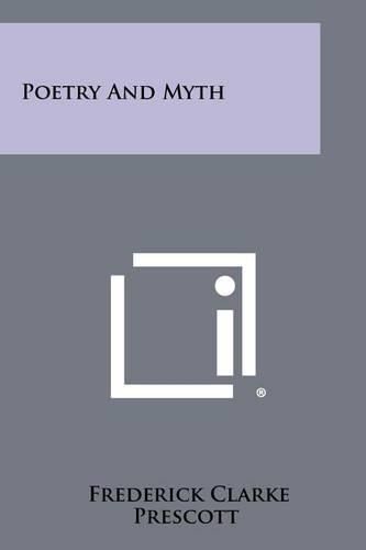 Cover image for Poetry and Myth