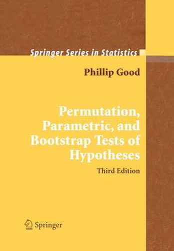 Cover image for Permutation, Parametric, and Bootstrap Tests of Hypotheses