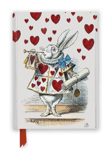 Cover image for Alice's Adventures in Wonderland: White Rabbit (Foiled Journal)