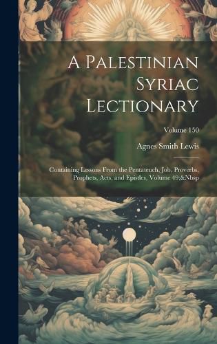 Cover image for A Palestinian Syriac Lectionary