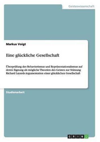 Cover image for Eine Gluckliche Gesellschaft