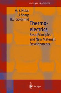 Cover image for Thermoelectrics: Basic Principles and New Materials Developments