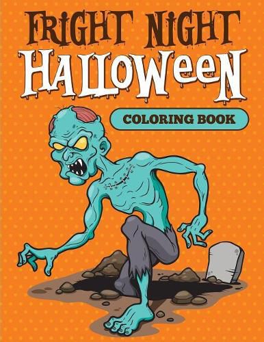 Cover image for Fright Night: Halloween Coloring Book