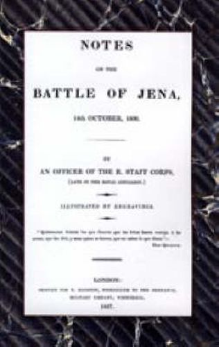 Notes on the Battle of Jena 14th October 1806