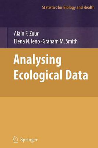 Cover image for Analyzing Ecological Data