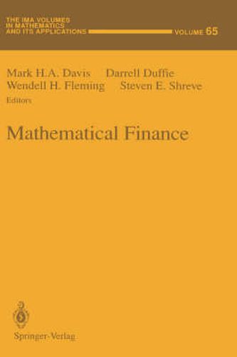 Cover image for Mathematical Finance