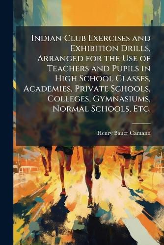 Cover image for Indian Club Exercises and Exhibition Drills, Arranged for the Use of Teachers and Pupils in High School Classes, Academies, Private Schools, Colleges, Gymnasiums, Normal Schools, Etc.