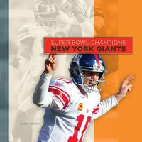 Cover image for Super Bowl Champions: New York Giants